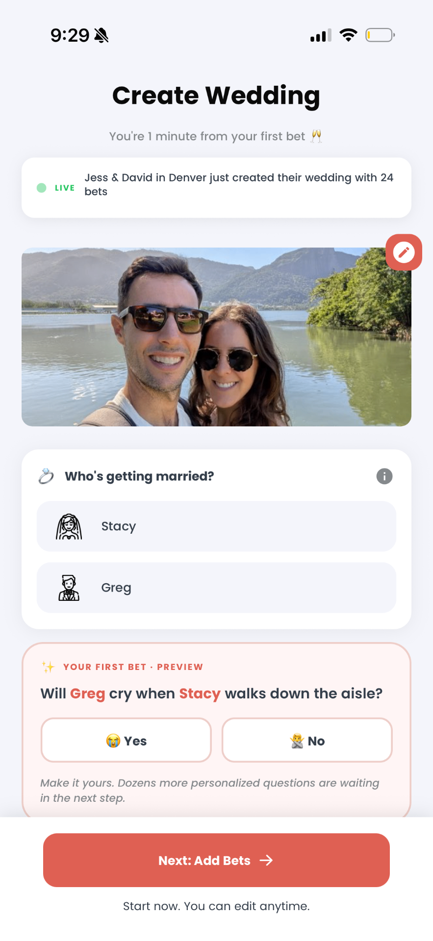 Create Your Wedding