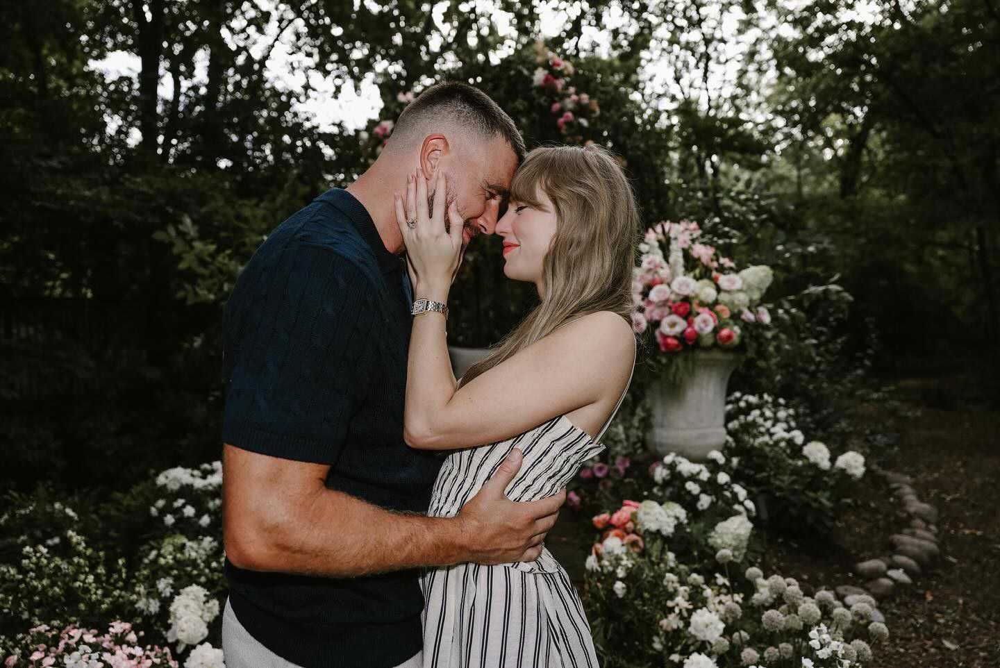 Taylor Swift and Travis Kelce
